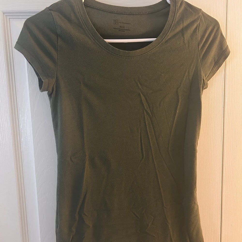 Olive Green Women's Top